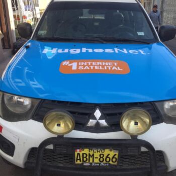 Brandeo Vehículo – HughesNet Arequipa