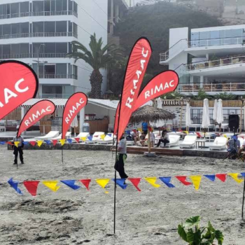 Plumas Publicitarias – RIMAC – Yath Club Ancón